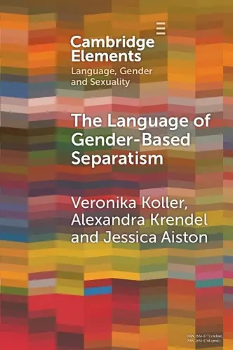 The Language of Gender-Based Separatism cover