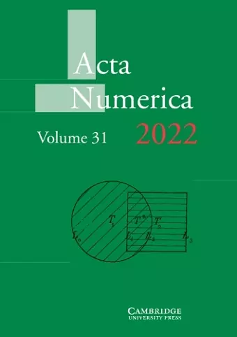 Acta Numerica 2022: Volume 31 cover