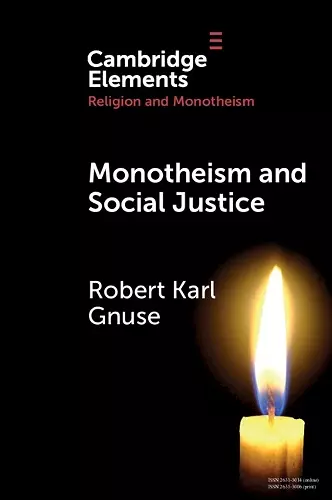 Monotheism and Social Justice cover