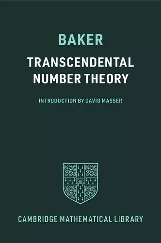 Transcendental Number Theory cover