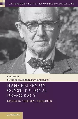 Hans Kelsen on Constitutional Democracy cover