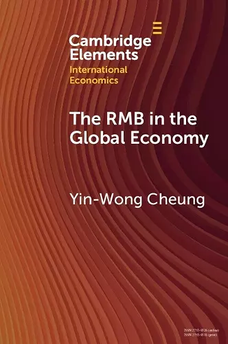 The RMB in the Global Economy cover