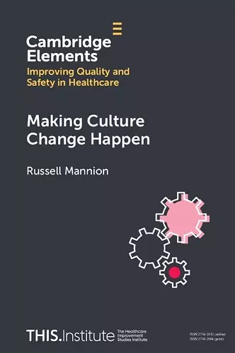 Making Culture Change Happen cover