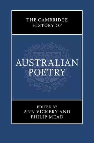 The Cambridge History of Australian Poetry cover