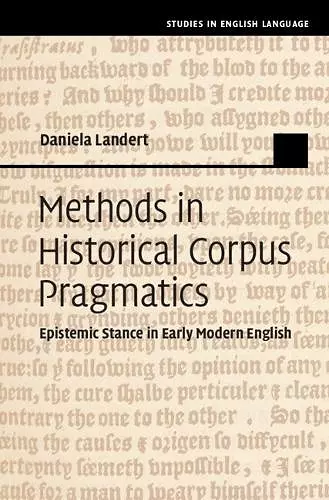 Methods in Historical Corpus Pragmatics cover