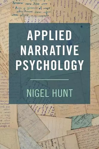 Applied Narrative Psychology cover