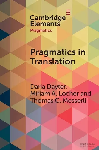 Pragmatics in Translation cover