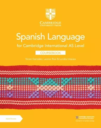 Cambridge International AS Level Spanish Language Coursebook with Digital Access (2 Years) cover
