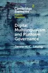Digital Multilingualism and Platform Governance cover