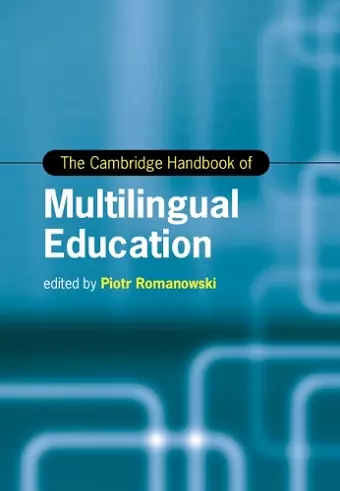 The Cambridge Handbook of Multilingual Education cover