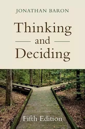 Thinking and Deciding cover