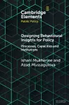 Designing Behavioural Insights for Policy cover