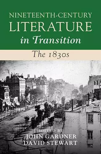 Nineteenth-Century Literature in Transition: The 1830s cover