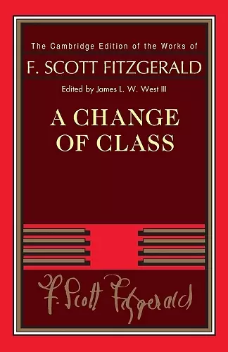 A Change of Class cover