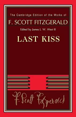 Last Kiss cover