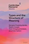 Types and the Structure of Meaning cover