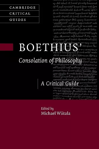 Boethius’ ‘Consolation of Philosophy’ cover