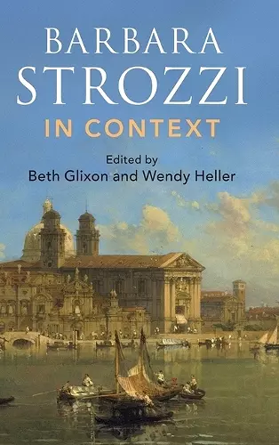 Barbara Strozzi in Context cover