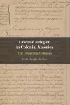 Law and Religion in Colonial America cover