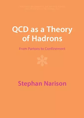 QCD as a Theory of Hadrons cover