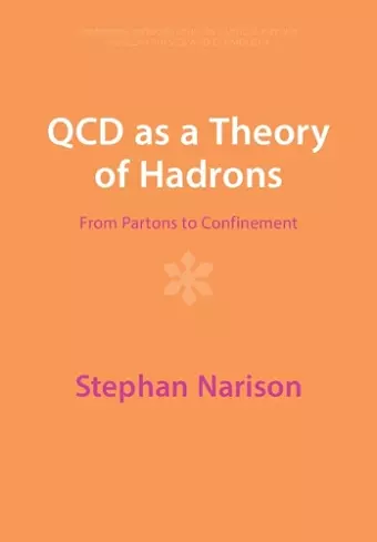 QCD as a Theory of Hadrons cover