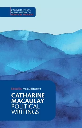 Catharine Macaulay: Political Writings cover