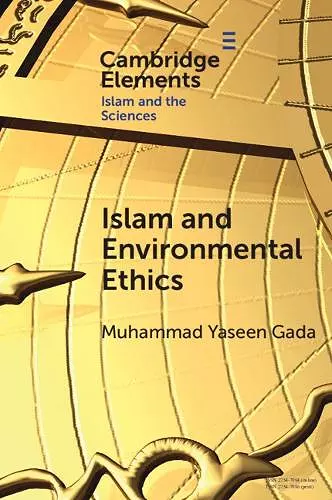 Islam and Environmental Ethics cover