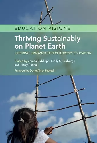 Thriving Sustainably on Planet Earth cover