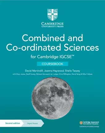 Cambridge IGCSE™ Combined and Co-ordinated Sciences Coursebook with Digital Access (2 Years) cover