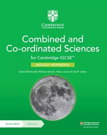 Cambridge IGCSE™ Combined and Co-ordinated Sciences Biology Workbook with Digital Access (2 Years) cover