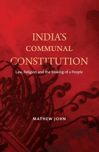 India's Communal Constitution cover