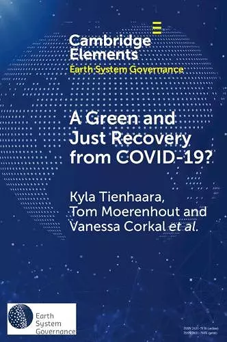 A Green and Just Recovery from COVID-19? cover