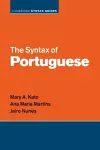 The Syntax of Portuguese cover