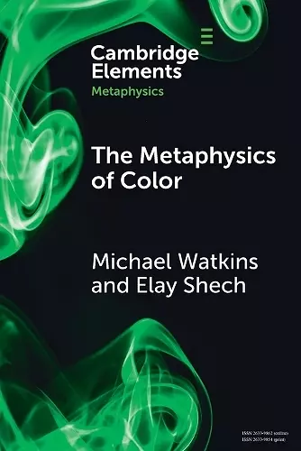 The Metaphysics of Color cover