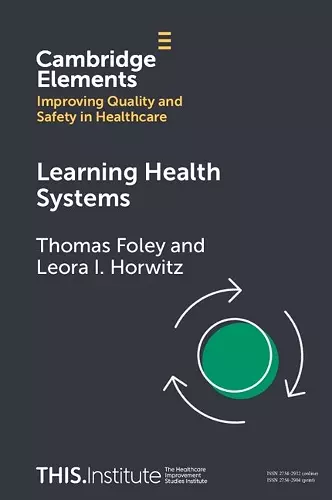 Learning Health Systems cover