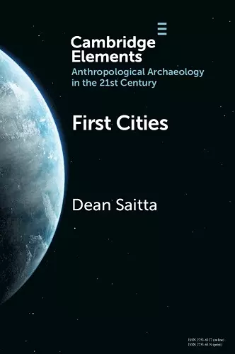 First Cities cover