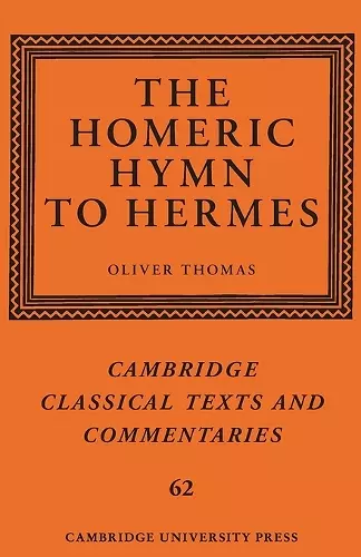 The Homeric Hymn to Hermes cover