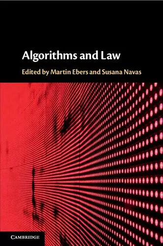 Algorithms and Law cover