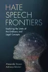 Hate Speech Frontiers cover