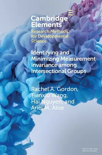 Identifying and Minimizing Measurement Invariance among Intersectional Groups cover