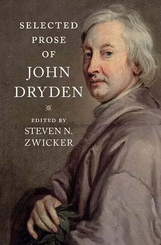 Selected Prose of John Dryden cover
