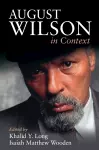 August Wilson in Context cover