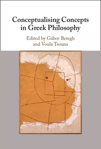 Conceptualising Concepts in Greek Philosophy cover