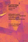 Attitudes toward Political Authoritarianism in Economically Advanced Democracies cover