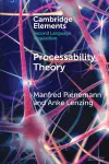 Processability Theory cover