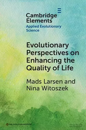 Evolutionary Perspectives on Enhancing Quality of Life cover