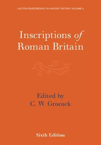 Inscriptions of Roman Britain cover