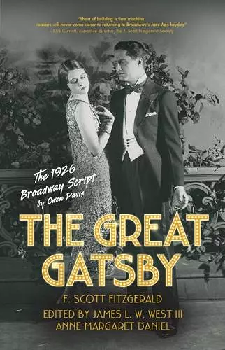 The Great Gatsby: The 1926 Broadway Script cover
