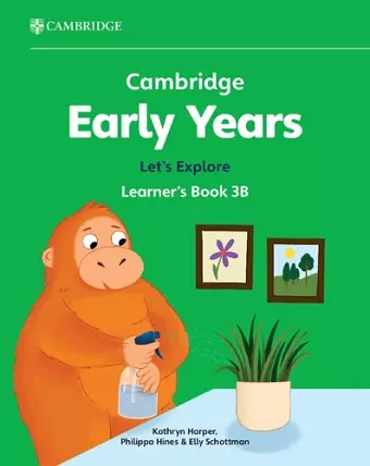 Cambridge Early Years Let's Explore Learner's Book 3B cover