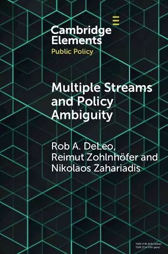 Multiple Streams and Policy Ambiguity cover